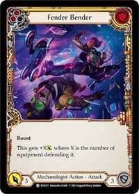 Fender Bender (Yellow) - Bright Lights - Flesh and Blood TCG card