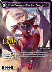 Urith//Memoria, Phantom Dragon (Parallel Foil) - Prismatic Diva - WIXOSS card
