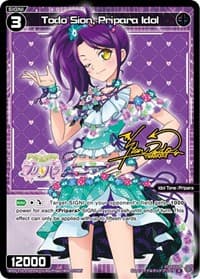 Todo Sion, Pripara Idol (Parallel Foil) - Prismatic Diva - WIXOSS card