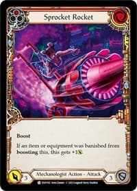 Sprocket Rocket (Red) - Bright Lights - Flesh and Blood TCG card