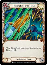 Teklonetic Force Field (Blue) - Bright Lights - Flesh and Blood TCG card