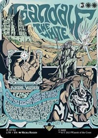 Gandalf the White (Borderless Poster) - Universes Beyond: The Lord of the Rings: Tales of Middle-earth - Magic: The Gathering card