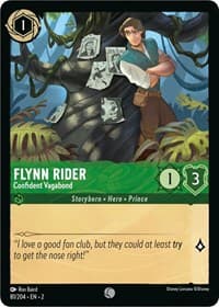 Flynn Rider - Confident Vagabond - Rise of the Floodborn - Disney Lorcana card