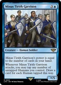 Minas Tirith Garrison - Universes Beyond: The Lord of the Rings: Tales of Middle-earth - Magic: The Gathering card