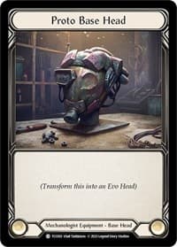 Proto Base Head - Round the Table: TCCxLSS - Flesh and Blood TCG card