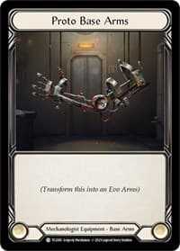 Proto Base Arms - Round the Table: TCCxLSS - Flesh and Blood TCG card