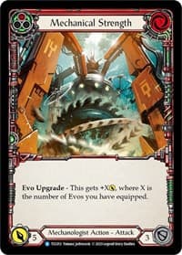 Mechanical Strength (Red) - Round the Table: TCCxLSS - Flesh and Blood TCG card