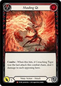 Mauling Qi - Round the Table: TCCxLSS - Flesh and Blood TCG card