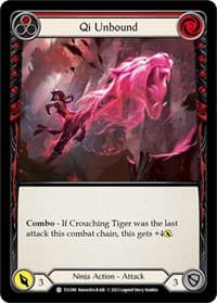 Qi Unbound (Red) - Round the Table: TCCxLSS - Flesh and Blood TCG card