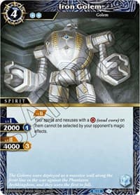 Iron Golem - Aquatic Invaders - Battle Spirits Saga card