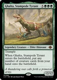 Ghalta, Stampede Tyrant - The Lost Caverns of Ixalan - Magic: The Gathering card