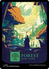 Forest (0291) - The Lost Caverns of Ixalan - Magic: The Gathering card