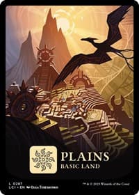 Plains (0287) - The Lost Caverns of Ixalan - Magic: The Gathering card