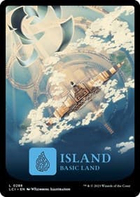 Island (0288) - The Lost Caverns of Ixalan - Magic: The Gathering card
