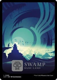 Swamp (0289) - The Lost Caverns of Ixalan - Magic: The Gathering card