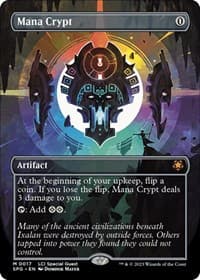 Mana Crypt (Borderless) - Special Guests - Magic: The Gathering card