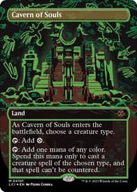 Cavern of Souls (0410f) (Borderless) - The Lost Caverns of Ixalan - Magic: The Gathering card