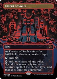 Cavern of Souls (0410e) (Borderless) - The Lost Caverns of Ixalan - Magic: The Gathering card
