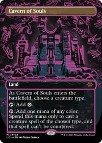 Cavern of Souls (0410d) (Borderless) - The Lost Caverns of Ixalan - Magic: The Gathering card