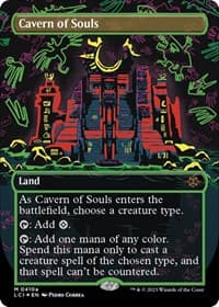 Cavern of Souls (0410a) (Borderless) - The Lost Caverns of Ixalan - Magic: The Gathering card