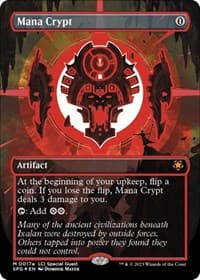 Mana Crypt (0017e) (Borderless) - Special Guests - Magic: The Gathering card