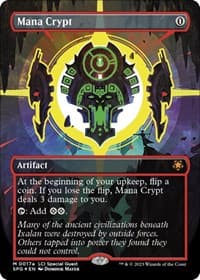 Mana Crypt (0017a) (Borderless) - Special Guests - Magic: The Gathering card