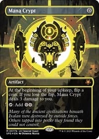Mana Crypt (0017b) (Borderless) - Special Guests - Magic: The Gathering card