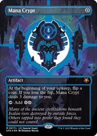 Mana Crypt (0017c) (Borderless) - Special Guests - Magic: The Gathering card