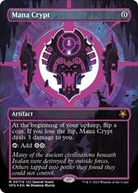 Mana Crypt (0017d) (Borderless) - Special Guests - Magic: The Gathering card