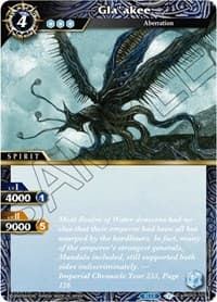 Gla'akee - Aquatic Invaders - Battle Spirits Saga card
