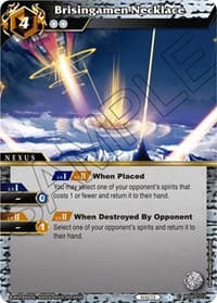 Brisingamen Necklace - Aquatic Invaders - Battle Spirits Saga card