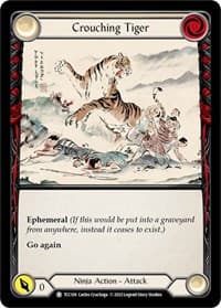 Crouching Tiger - Round the Table: TCCxLSS - Flesh and Blood TCG card