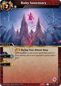 Ruby Sanctuary - Aquatic Invaders - Battle Spirits Saga card