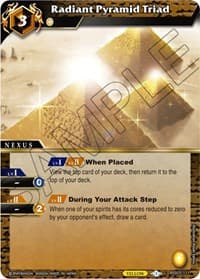 Radiant Pyramid Triad - Aquatic Invaders - Battle Spirits Saga card