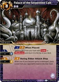 Palace of the Serpentine Cult - Aquatic Invaders - Battle Spirits Saga card