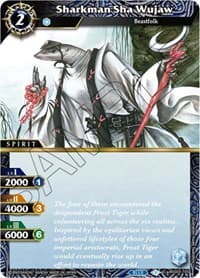 Sharkman Sha Wujaw - Aquatic Invaders - Battle Spirits Saga card