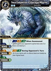 Sea Emperor Courant Marin - Aquatic Invaders - Battle Spirits Saga card