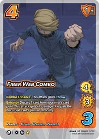 Fiber Web Combo - UniVersus: My Hero Academia: Jet Burn - UniVersus card