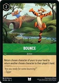 Bounce - Rise of the Floodborn - Disney Lorcana card