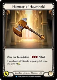 Hammer of Havenhold - Round the Table: TCCxLSS - Flesh and Blood TCG card