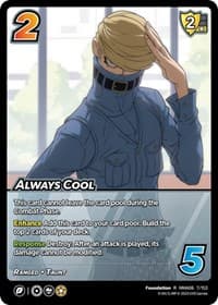 Always Cool - UniVersus: My Hero Academia: Jet Burn - UniVersus card