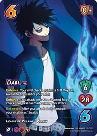 Dabi - UniVersus: My Hero Academia: Jet Burn - UniVersus card