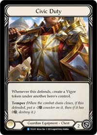 Civic Duty - Round the Table: TCCxLSS - Flesh and Blood TCG card