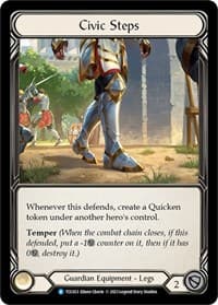 Civic Steps - Round the Table: TCCxLSS - Flesh and Blood TCG card