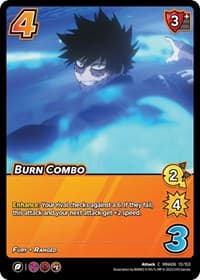 Burn Combo - UniVersus: My Hero Academia: Jet Burn - UniVersus card