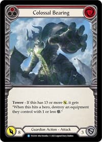 Colossal Bearing - Round the Table: TCCxLSS - Flesh and Blood TCG card