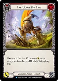 Lay Down the Law - Round the Table: TCCxLSS - Flesh and Blood TCG card