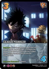 League Handler - UniVersus: My Hero Academia: Jet Burn - UniVersus card
