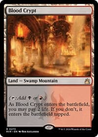 Blood Crypt - Ravnica Remastered - Magic: The Gathering card
