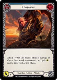 Chokeslam (Blue) - Round the Table: TCCxLSS - Flesh and Blood TCG card